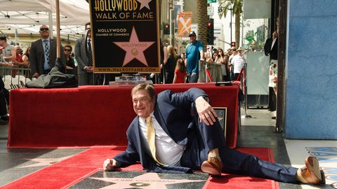 John Goodman enthüllt seinen Stern auf dem Walk of Fame