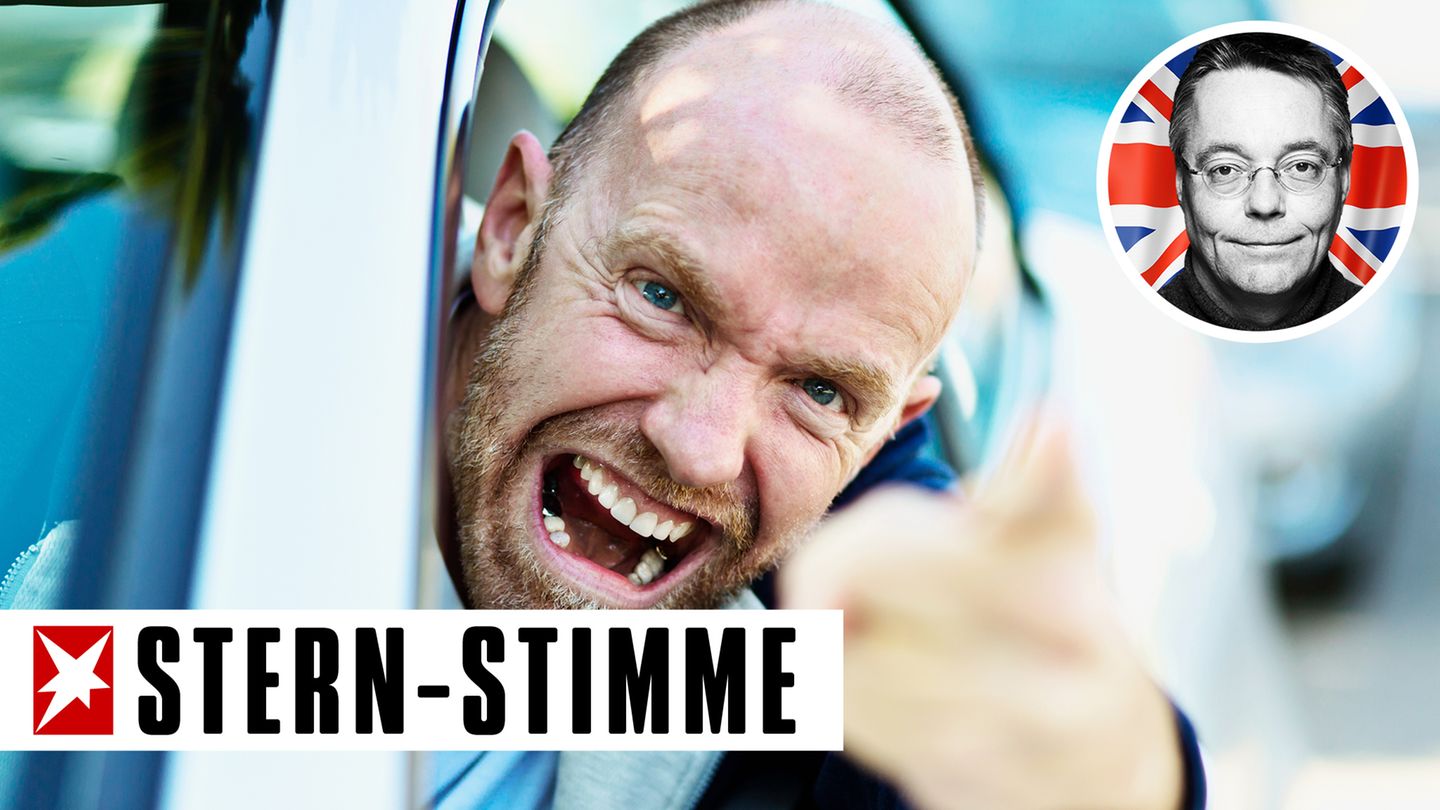Fluchen am Steuer