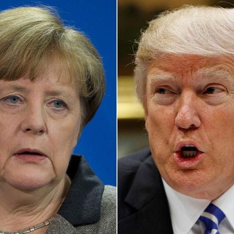 Angela Merkel Donald Trump