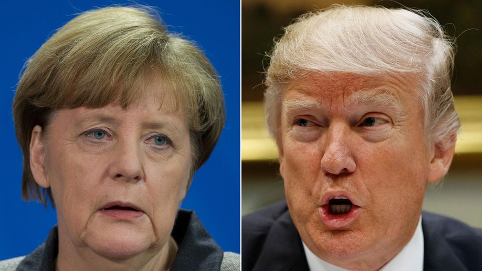Angela Merkel Donald Trump
