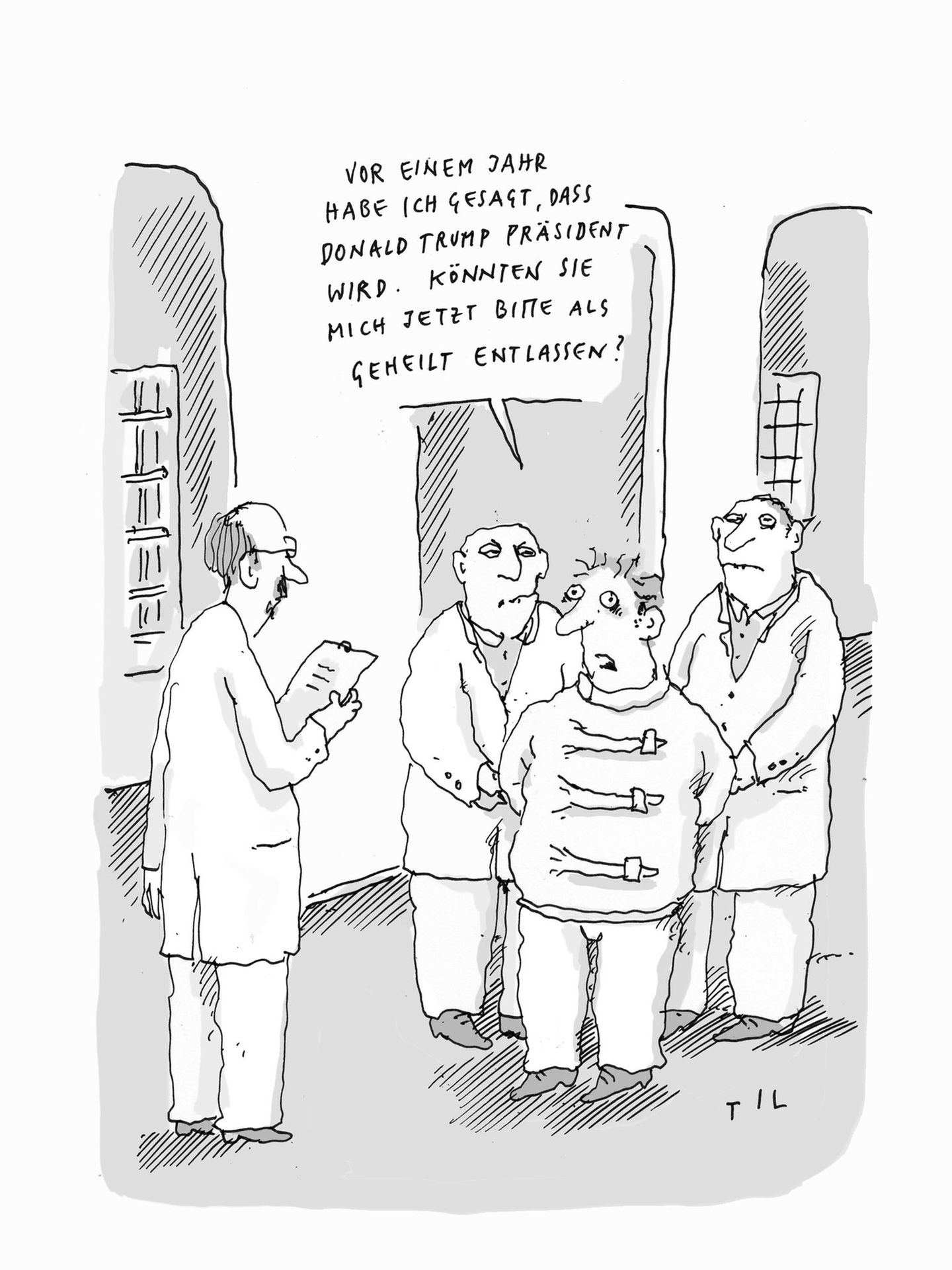 stern-Cartoon : Donald Trump: Die besten Cartoons zum Presidents' Day