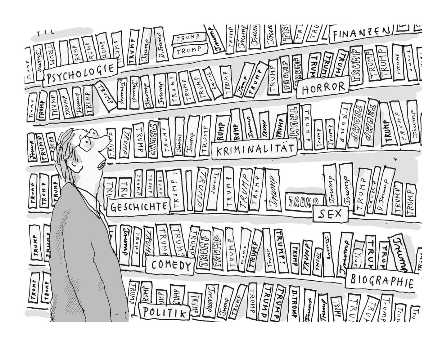 stern-Cartoon : Donald Trump: Die besten Cartoons zum Presidents' Day