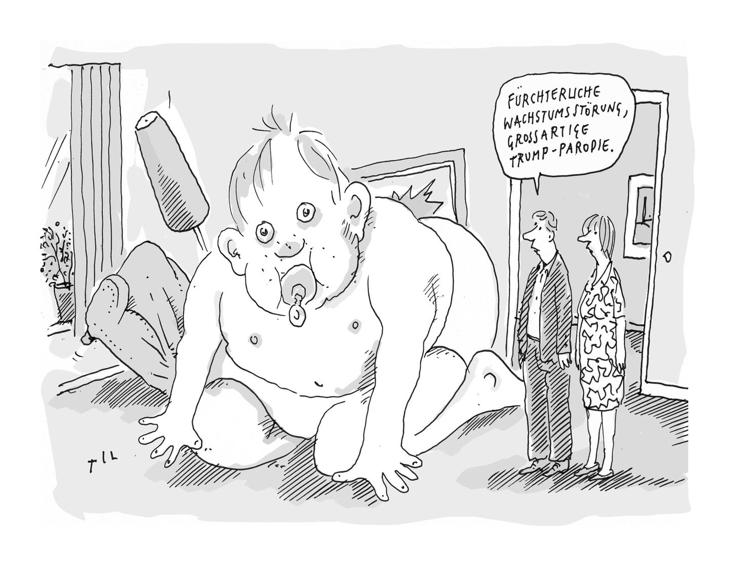 stern-Cartoon : Donald Trump: Die besten Cartoons zum Presidents' Day