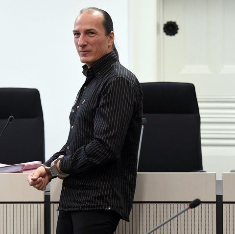 Der selbsternannte "König von Deutschland" Peter Fitzek bei einem Gerichtstermin im Sommer 2016