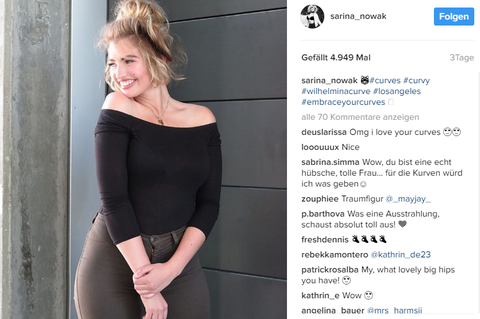Sarina Nowak, die "GNTM"-Sechstplazierte von 2009, arbeitet jetzt als Plus-Size-Model