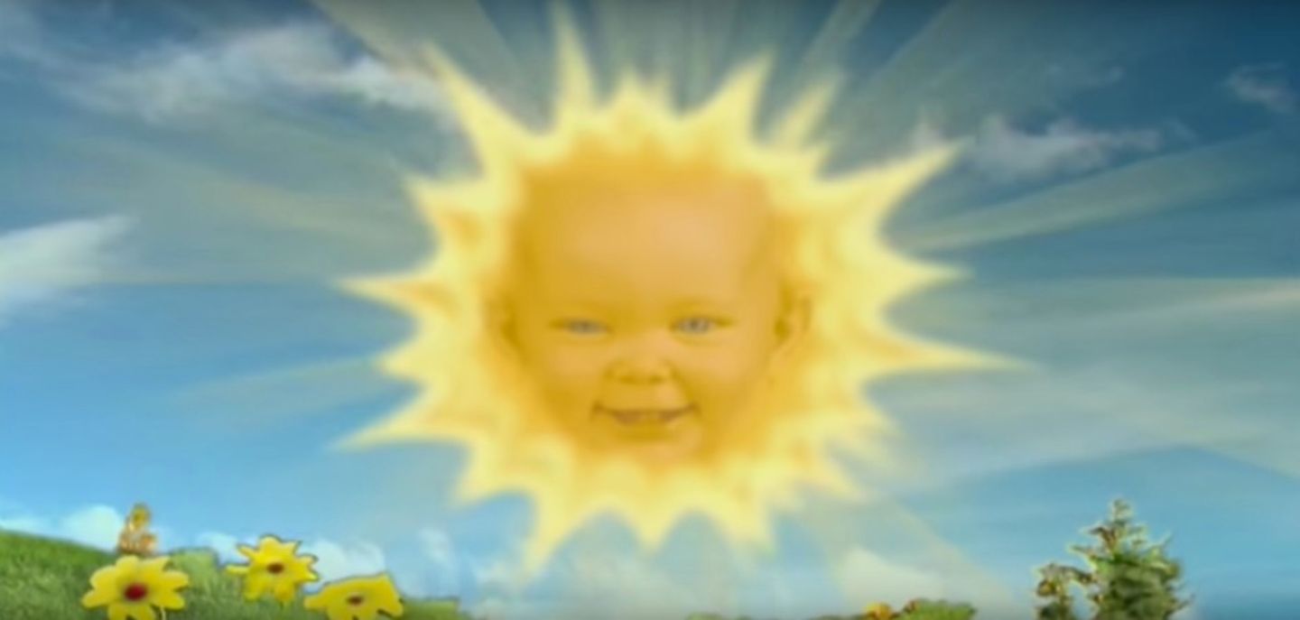 Es gibt ein Mashup mit den Teletubbies