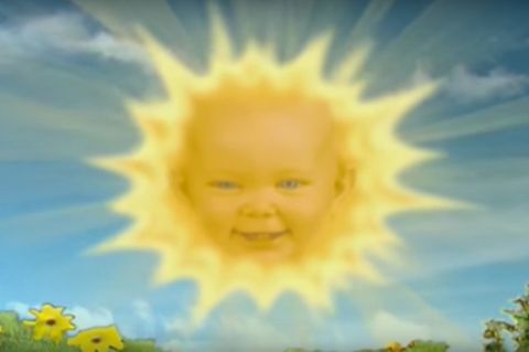 Es gibt ein Mashup mit den Teletubbies