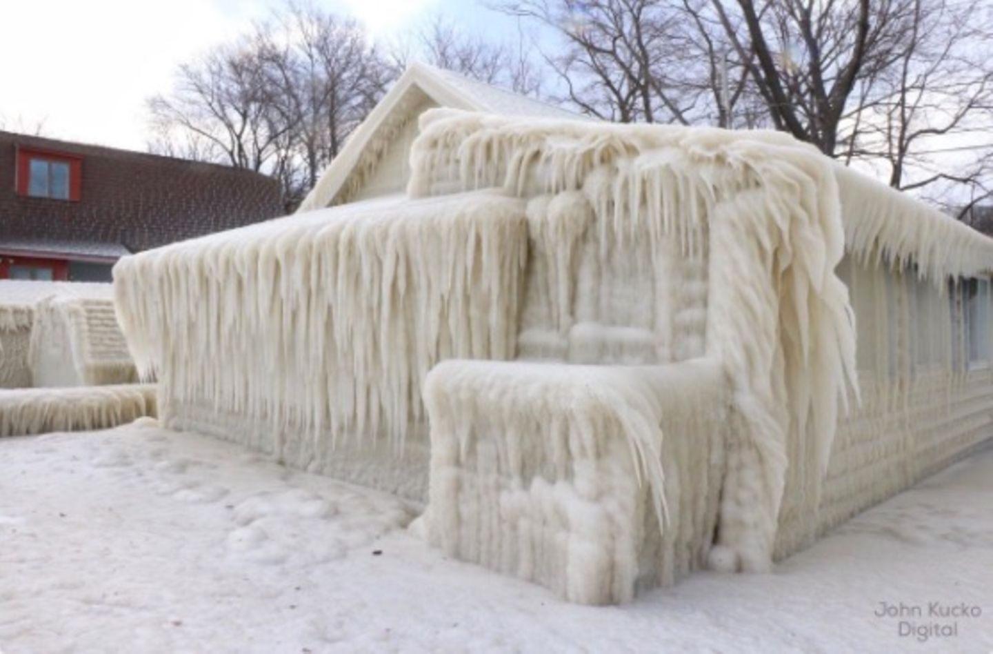 In Ontario steht ein Haus das aussieht wie aus Disneys Frozen