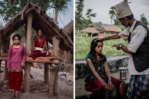 "Chaupadi"-Tradition in Nepal: Tödlicher Aberglaube: Warum Frauen ins Menstruations-Exil geschickt werden