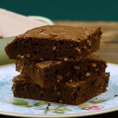 Rezept mit Nutella: Diese Nuss-Nougat-Brownies werden Sie umhauen