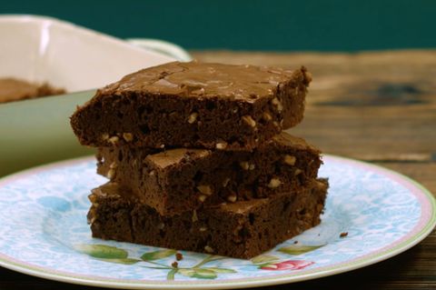 Rezept mit Nutella: Diese Nuss-Nougat-Brownies werden Sie umhauen