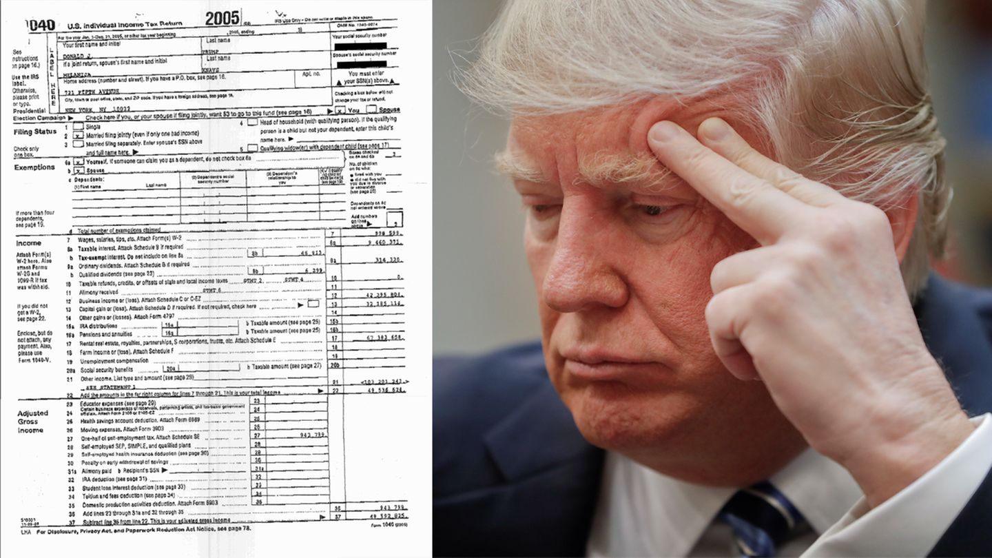 Donald Trump Steuererklärung