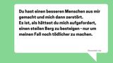 SMS an Ex-Partner, die nie abgeschickt wurden