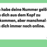 SMS an Ex-Partner, die nie abgeschickt wurden