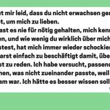 SMS an Ex-Partner, die nie abgeschickt wurden
