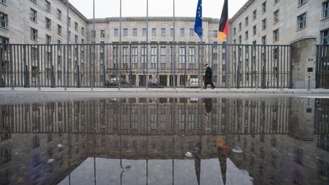 Die Entdeckung führte zu einem Polizeieinsatz am Finanzministerium