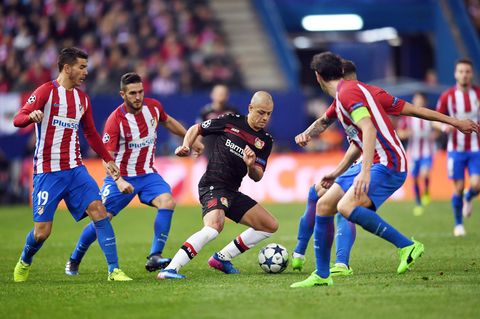 Bayer Leverkusen gegen Atlético Madrid
