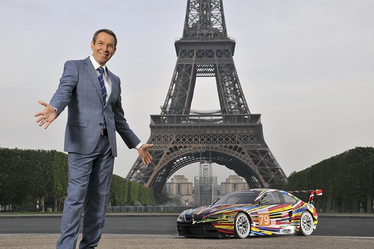 Jeff Koons und sein BMW M3 2010