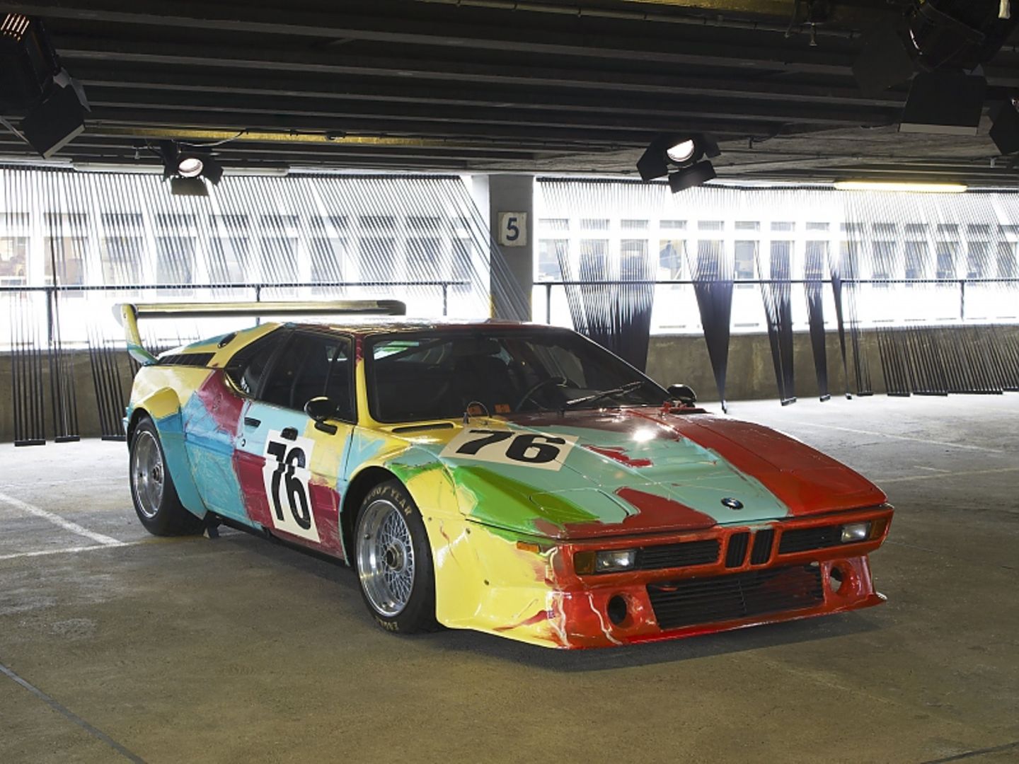 BMW M1 Art Car Andy Warhol 1979