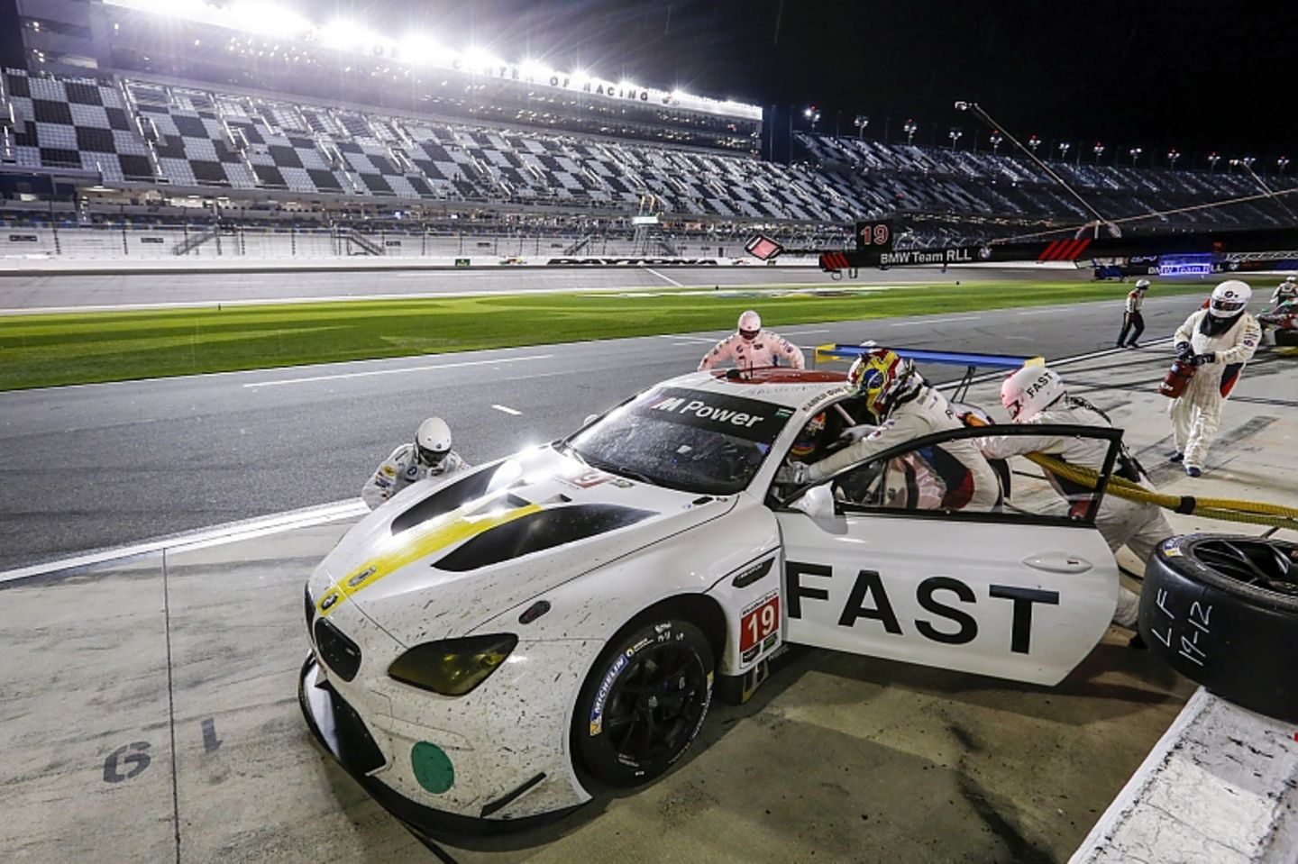 BMW M6 GTLM von John Baldessari in Daytona 2017