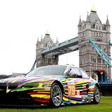 Jeff Koons und sein BMW M3 2010 in London