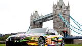 Jeff Koons und sein BMW M3 2010 in London