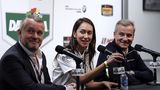 BMW M6 GTLM 2017 - Pressekonferenz mit BMW-Kulturmann Girst, Baldessari-Kreativfrau Amanda und BMW Motorsportchef Marquardt