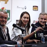 BMW M6 GTLM 2017 - Pressekonferenz mit BMW-Kulturmann Girst, Baldessari-Kreativfrau Amanda und BMW Motorsportchef Marquardt