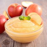 Apfelmus  Auch das bei Kindern beliebte Apfelmus sollte nicht mit Alufolie zugedeckt werden, da es viel Säure enthält. Besser: in ein leeres Marmeladenglas füllen und in den Kühlschrank stellen.