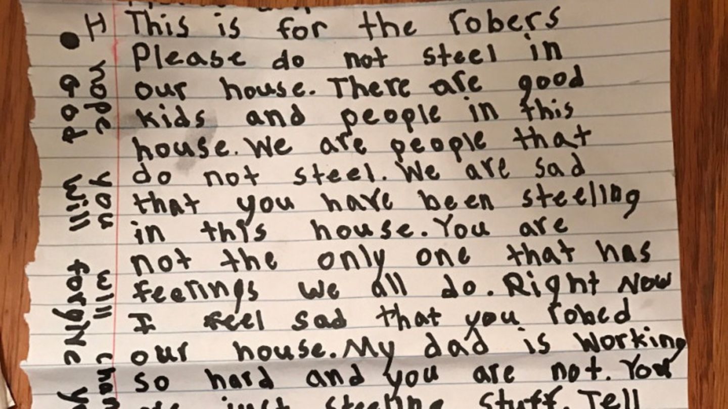 Brief der achtjährigen Wendy