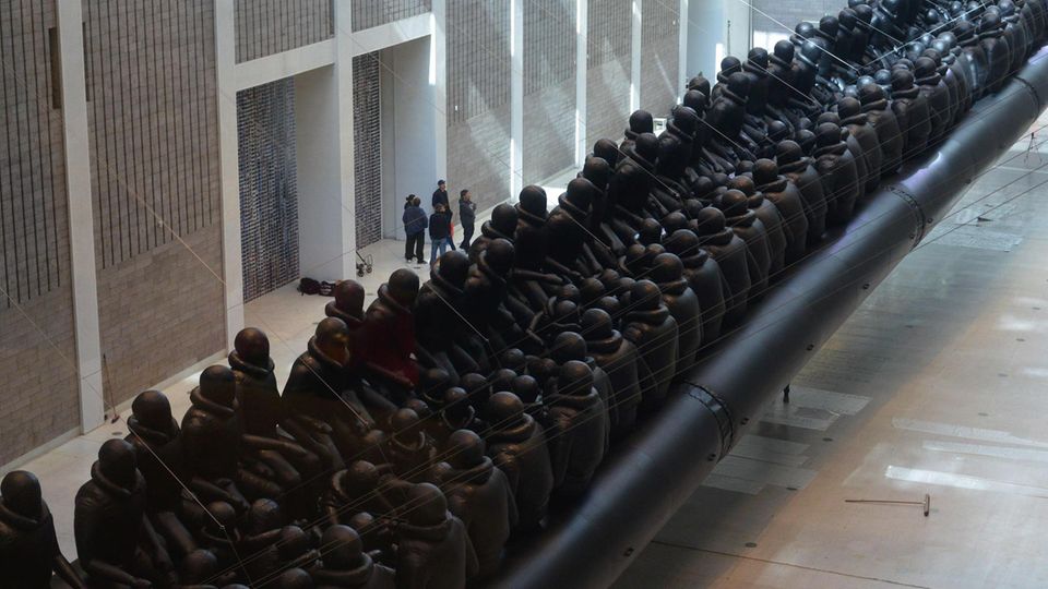 Ai Weiwei - Flüchtlingsboot - Prag