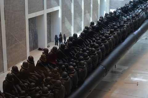 Ai Weiwei - Flüchtlingsboot - Prag