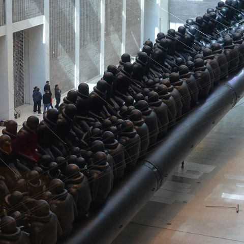 Ai Weiwei - Flüchtlingsboot - Prag