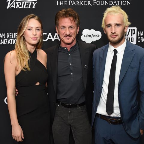 Sean Penn mit seinen Kindern Dylan und Hopper