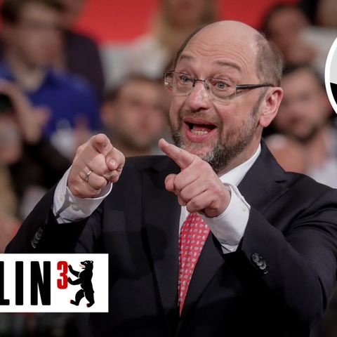 DER Mann der SPD: Martin Schulz, Kandidat für Kanzleramt und Parteivorsitz, gewählt mit satten 605 von 605 Stimmen.