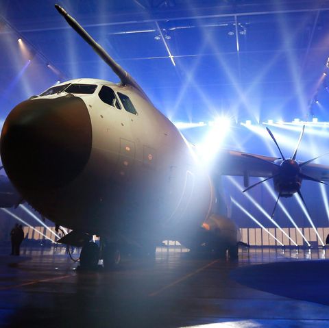 Großer Auftritt, kleine Leistung: Der Airbus A400M wird von Pleiten und Pannen verfolgt.