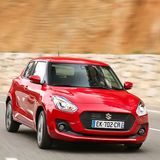 Der Suzuki Swift bleibt in den Kurven gelassen