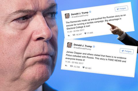 Donald Trump James Comey Tweets