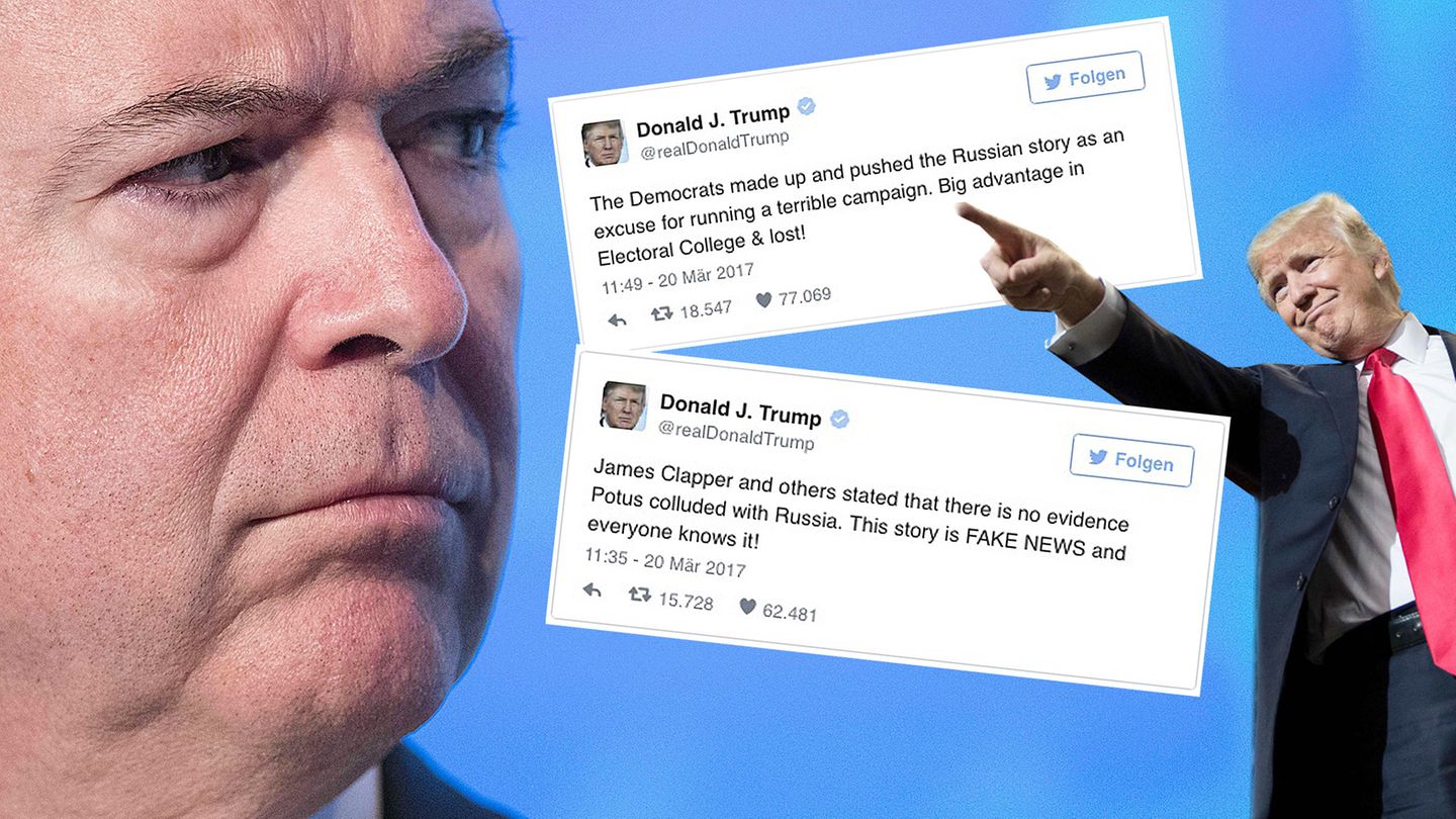 Donald Trump James Comey Tweets