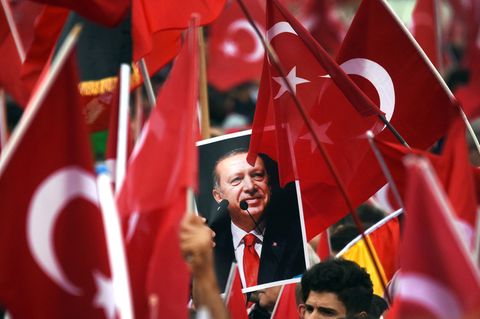Die türkische Regierung wirbt auch im Ausland für ein "Ja" beim Referendum zum Präsidialsystem