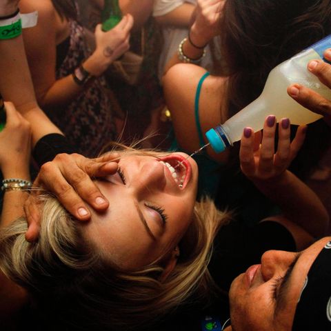 US-Touristen während des Spring Breaks in Cancun