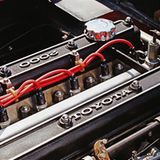 Zwei Liter Hubraum hat der Motor des Toyota 2000 GT.