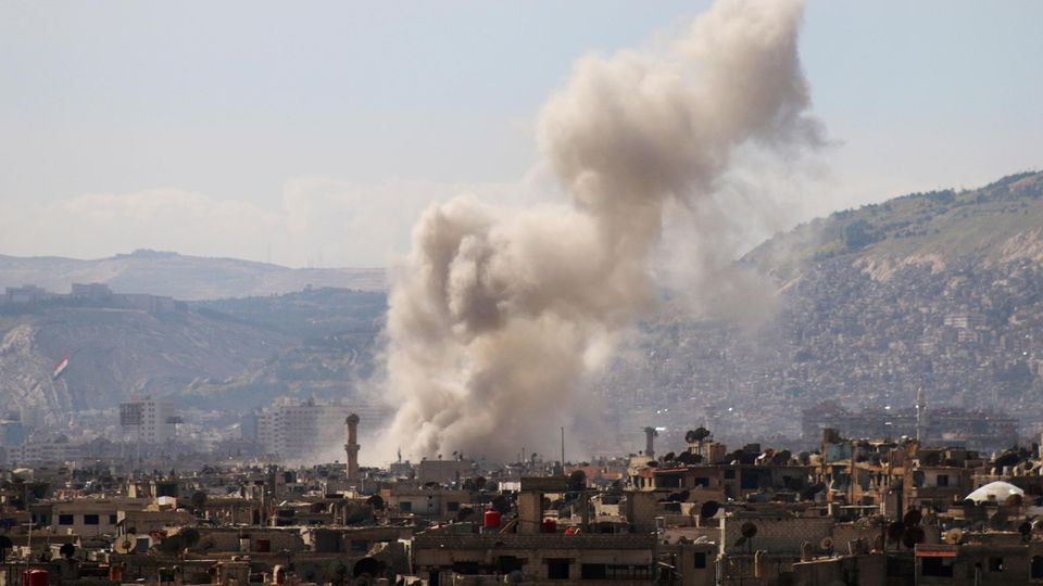 Luftangriff in Syrien (Archivbild)