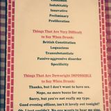 In diesem Restaurant gibt es nicht nur Burger, sondern auch Zungenbrecher - je nach Alkoholpegel.