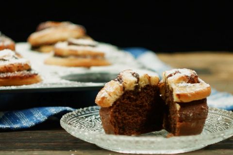 Zimtschneckenmuffin
