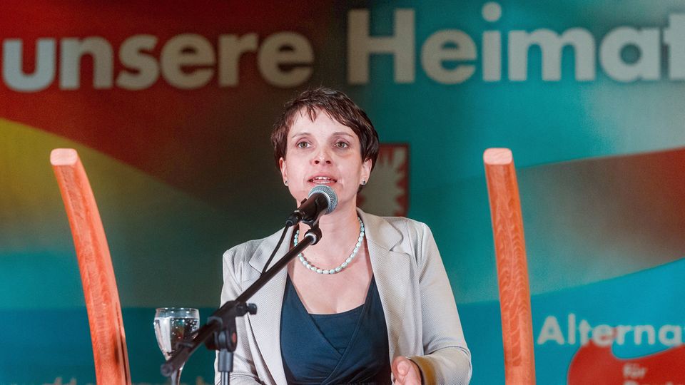 Frauke Petry (Archivbild) hatte ihre Probleme mit dem System "family and friends" der Saar-AfD. Kurz vor der Landtagswahl im Saarland scheint das vergessen. 