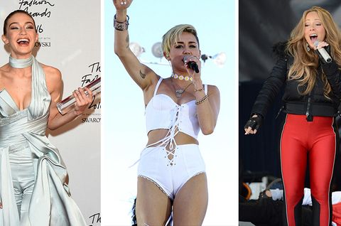 Gigi Hadid, Miley Cyrus und Mariah Carey