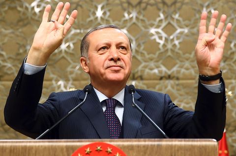 Der türkische Präsident Recep Tayyip Erdogan