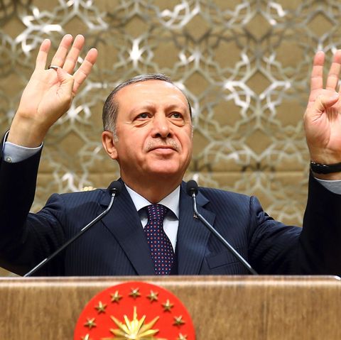Der türkische Präsident Recep Tayyip Erdogan