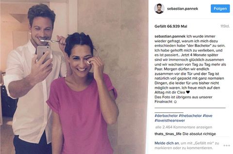 Der Bachelor Sebastian Pannek und Clea-Lacy